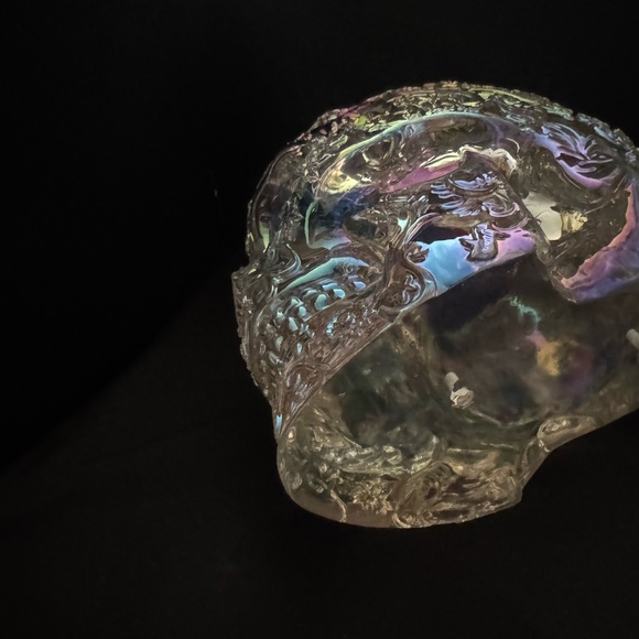 Iridescent Skull Art Decor - Picture 3 of 4